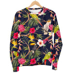 Parrot Toucan Tropical Pattern Print Women's Crewneck Sweatshirt GearFrost