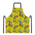 Parrot Tropical Pattern Print Apron