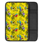 Parrot Tropical Pattern Print Car Center Console Cover