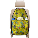 Parrot Tropical Pattern Print Car Seat Organizers