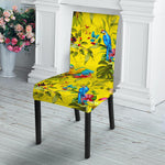 Parrot Tropical Pattern Print Dining Chair Slipcover
