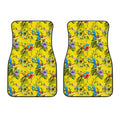 Parrot Tropical Pattern Print Front Car Floor Mats