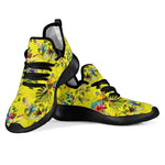 Parrot Tropical Pattern Print Mesh Knit Shoes GearFrost