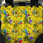 Parrot Tropical Pattern Print Pet Car Back Seat Cover
