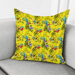 Parrot Tropical Pattern Print Pillow Cover