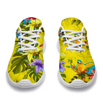 Parrot Tropical Pattern Print Sport Shoes GearFrost