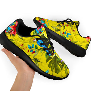 Parrot Tropical Pattern Print Sport Shoes GearFrost