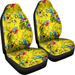 Parrot Tropical Pattern Print Universal Fit Car Seat Covers