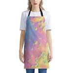 Pastel Acid Melt Print Apron