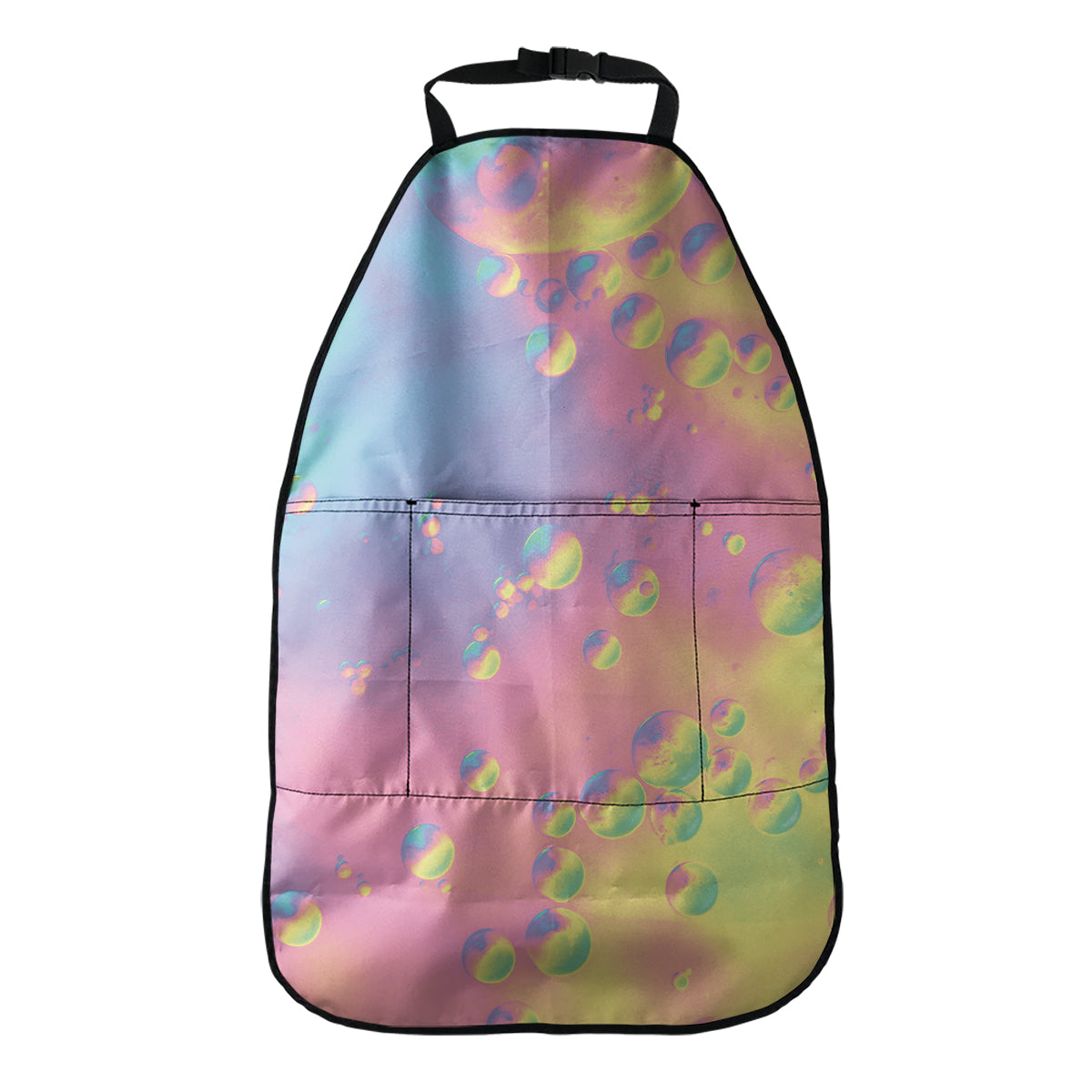 Pastel Acid Melt Print Car Seat Organizers