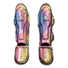 Pastel Acid Melt Print Muay Thai Shin Guard