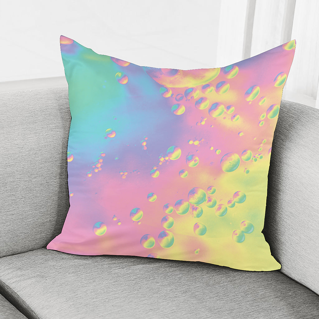 Pastel Acid Melt Print Pillow Cover