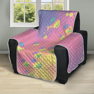 Pastel Acid Melt Print Recliner Protector