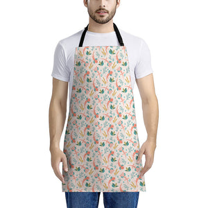 Pastel Axolotl Pattern Print Apron