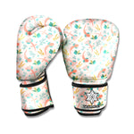 Pastel Axolotl Pattern Print Boxing Gloves