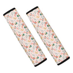 Pastel Axolotl Pattern Print Car Seat Belt Covers