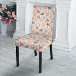 Pastel Axolotl Pattern Print Dining Chair Slipcover