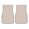 Pastel Axolotl Pattern Print Front Car Floor Mats