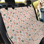 Pastel Axolotl Pattern Print Pet Car Back Seat Cover