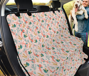 Pastel Axolotl Pattern Print Pet Car Back Seat Cover