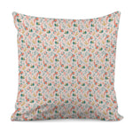 Pastel Axolotl Pattern Print Pillow Cover