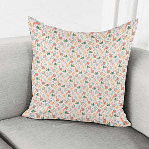 Pastel Axolotl Pattern Print Pillow Cover