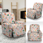 Pastel Axolotl Pattern Print Recliner Slipcover