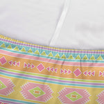 Pastel Aztec Tribal Pattern Print Sofa Cover
