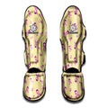 Pastel Breast Cancer Awareness Print Muay Thai Shin Guards