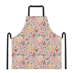 Pastel Cactus And Succulent Print Apron