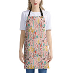 Pastel Cactus And Succulent Print Apron
