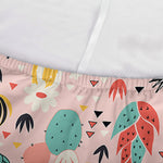 Pastel Cactus And Succulent Print Sofa Cover