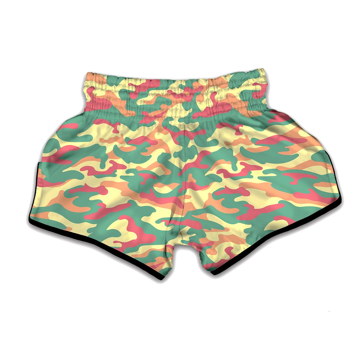 Pastel Camouflage Print Muay Thai Boxing Shorts