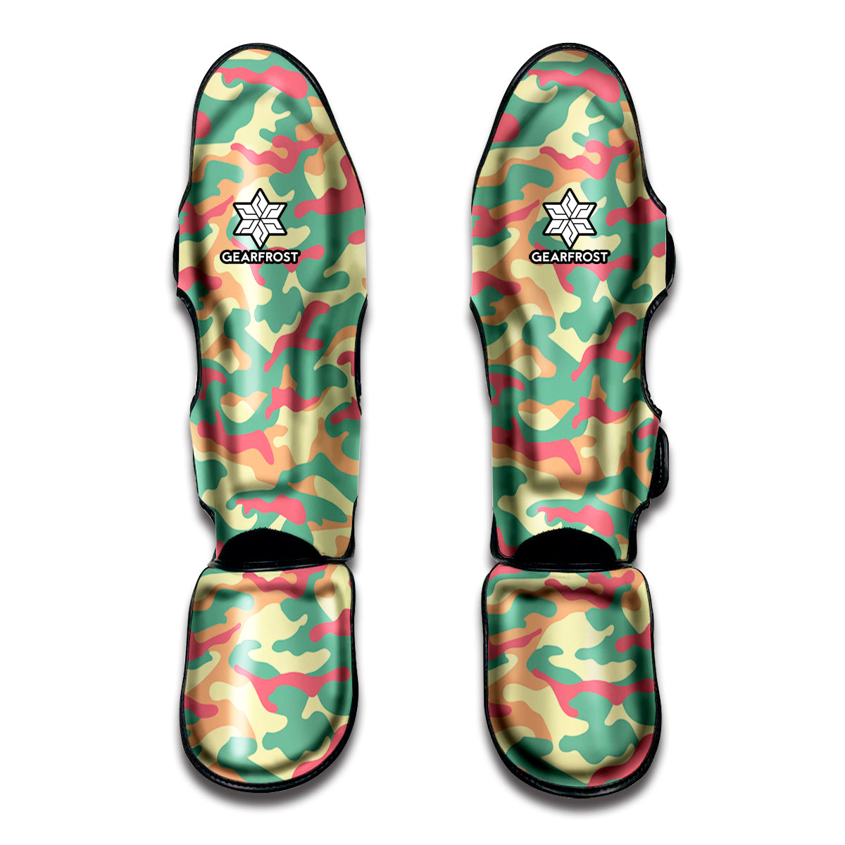 Pastel Camouflage Print Muay Thai Shin Guard