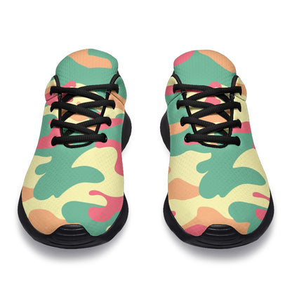 Pastel Camouflage Print Sport Shoes GearFrost