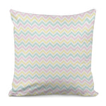 Pastel Chevron Pattern Print Pillow Cover