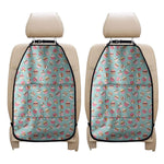 Pastel Cupcake Pattern Print Car Seat Organizers