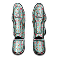 Pastel Cupcake Pattern Print Muay Thai Shin Guards