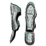 Pastel Cupcake Pattern Print Muay Thai Shin Guard