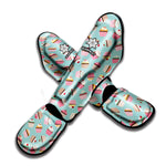 Pastel Cupcake Pattern Print Muay Thai Shin Guard