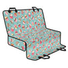 Pastel Cupcake Pattern Print Pet Car Back Seat Cover