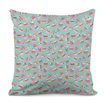 Pastel Cupcake Pattern Print Pillow Cover