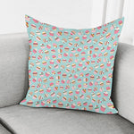 Pastel Cupcake Pattern Print Pillow Cover