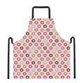 Pastel Donut Pattern Print Apron