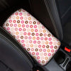 Pastel Donut Pattern Print Car Center Console Cover