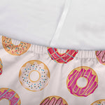Pastel Donut Pattern Print Sofa Cover