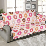 Pastel Donut Pattern Print Sofa Protector