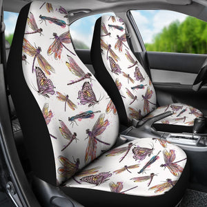 Pastel Dragonfly Universal Fit Car Seat Covers GearFrost