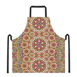 Pastel Ethnic Mandala Print Apron