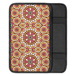 Pastel Ethnic Mandala Print Car Center Console Cover